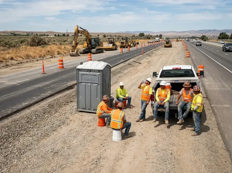 highway-road-construction-crew-007 — frequently asked questions, Porta Potty and Restroom Rentals in Prescott Valley, AZ